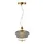 ST LUCE SL6122.303.01 Светильник подвесной ST-Luce Латунь/Латунь, Дымчатый LED 1*8W 3000K, изображение 4