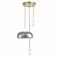 ST LUCE SL6112.203.21 Светильник подвесной ST-Luce Золотистый/Молочно-Белый,Прозрачно-Дымчатый LED 1*21W