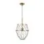 ST LUCE SL1016.213.01 Светильник подвесной ST-Luce Золотистый/Золотистый, Прозрачный E27 1*60W