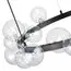 ST LUCE SL1165.403.15 Светильник подвесной ST-Luce Черный/Прозрачный G4 15*5W, изображение 2