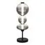 ST LUCE SL6119.404.18 Прикроватная лампа ST-Luce Черный/Дымчато-Серый LED 1*18W 3000K