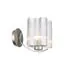 ST LUCE SL117.101.01 Бра ST-Luce Серебристый/Прозрачный E27 1*60W