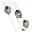 ST LUCE SL1175.403.05 Светильник подвесной ST-Luce Черный/Серо-зеленый E14 5*40W, изображение 2