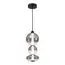 ST LUCE SL6119.403.24 Светильник подвесной ST-Luce Черный/Дымчато-Серый LED 1*24W 3000K