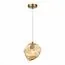 ST LUCE SL1175.303.01 Подвес ST-Luce Латунь/Янтарный E14 1*40W