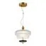 ST LUCE SL6122.313.01 Светильник подвесной ST-Luce Латунь/Прозрачный, Латунь LED 1*8W 3000K