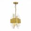 ST LUCE SL1633.203.04 Люстра подвесная ST-Luce Матовое золото/Матовое золото,Прозрачный E14 4*40W
