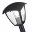 ST LUCE SL081.405.01 Светильник уличный наземный ST-Luce Черный/Черный, Прозрачный E27 1*40W, изображение 3