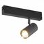 ST LUCE ST504.436.01 Светильник трековый Черный GU10 1*50W  IP20 L104xW54xH111 180-240V Без ламп