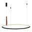 ST LUCE SL6131.403.42 Светильник подвесной ST-Luce Черный/Черный, Терракотовый LED 1*42W 4000K