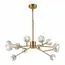 ST LUCE SL1166.303.12 Светильник подвесной ST-Luce Латунь/Прозрачный G9 LED 12*5W