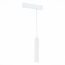 ST LUCE ST507.503.01 Светильник трековый Белый GU10 1*50W  IP20 D54xH290 180-240V Без ламп
