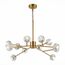 ST LUCE SL1166.303.12 Светильник подвесной ST-Luce Латунь/Прозрачный G9 LED 12*5W