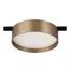 ST LUCE ST670.336.12 Магнитный трековый светильник Латунь LED 1*12W 3000K 500Lm Ra>80 100° IP20 D113xH34 24V, изображение 3
