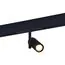 ST LUCE ST808.436.08 Магнитный трековый светильник Черный LED 1*8W 3000K 500Lm Ra>90 36° IP20 D42xH135 48VV