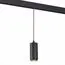 ST LUCE ST357.433.06 Магнитный трековый светильник подвесной ZOOM Черный LED 1*6W 3000K 667Lm Ra>80 10-60° I