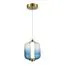 ST LUCE SL1193.323.01 Подвес ST-Luce Латунь/Голубой LED 1*10,8W 3000K