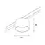 ST LUCE ST669.336.05 Магнитный трековый светильник Латунь LED 1*5W 3000K 350Lm Ra>90 36° IP20 D60xH38 24V, изображение 3