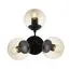 ST LUCE SL549.411.03 Бра ST-Luce Черный/Янтарный E27 3*40W, изображение 2