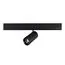 ST LUCE ST357.436.20 Магнитный трековый светильник ZOOM Черный LED 1*20W 3000K Lm Ra90 10-55° IP20 D60xH170