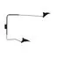 ST LUCE SL305.401.02 Светильник настенный ST-Luce Черный/Черный, Белый E27 2*60W, изображение 2