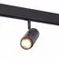 ST LUCE ST357.436.06 Магнитный трековый светильник ZOOM Черный LED 1*6W 3000K 667Lm Ra>80 10-60° IP20 L137xW