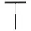 ST LUCE ST683.436.08 Магнитный трековый светильник Черный LED 1*8W 3000K 450Lm Ra90 24° IP20 D30xH500 48V