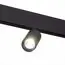 ST LUCE ST365.436.07 Магнитный трековый светильник Черный LED 1*7W 3000K 595Lm Ra>90 36° IP20 L-xW44xH90 48V