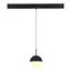 ST LUCE ST681.436.07 Магнитный трековый светильник Черный LED 1*7W 3000K Lm Ra90 120° IP20 D100xH- 48V, изображение 3