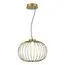 ST LUCE SL6124.203.01 Светильник подвесной ST-Luce Золотистый/Золотистый LED 1*10W 3000K