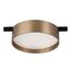 ST LUCE ST670.336.12 Магнитный трековый светильник Латунь LED 1*12W 3000K 500Lm Ra>80 100° IP20 D113xH34 24V, изображение 2