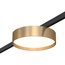 ST LUCE ST670.346.12 Магнитный трековый светильник Латунь LED 1*12W 4000K 500Lm Ra>80 100° IP20 D113xH34 24V