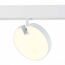 ST LUCE ST359.536.15 Магнитный трековый светильник белый LED 1*15W 3000K 760Lm Ra>80 120° IP20 L150xW28xH211