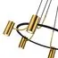 ST LUCE SL1215.403.06 Светильник подвесной ST-Luce Черный, Латунь/Латунь GU10 6*5W 4000K, изображение 2
