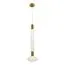 ST LUCE SL6117.213.02 Светильник подвесной ST-Luce Латунь/Золотой, Прозрачный LED 2*3W 3000K