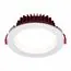 ST LUCE ST752.548.18 Светильник встраиваемый. Белый LED 1*18W 4000K 1 440Lm Ra80 100° IP44 D140xH52 100-240VV