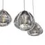 ST LUCE SL6017.101.13 Светильник подвесной ST-Luce Хром/Прозрачный с пузырьками воздуха LED 13*3W 3000K, изображение 7