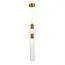ST LUCE SL6117.203.02 Светильник подвесной ST-Luce Латунь/Золотой, Прозрачный LED 2*3W 3000K