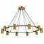 ST LUCE SL1215.403.10 Светильник подвесной ST-Luce Черный, Латунь/Латунь GU10 10*5W 4000K