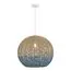 ST LUCE SL1514.533.01 Светильник подвесной ST-Luce Белый/Бежевый,Синий E27 1*7W
