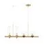 ST LUCE SL1119.203.04 Светильник подвесной ST-Luce Золотистый/Прозрачный E14 4*40W, изображение 2