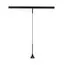 ST LUCE ST688.446.05 Магнитный трековый светильник Черный LED 1*5W 4000K Lm Ra>90  IP20 D70xH225 24V