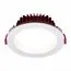 ST LUCE ST752.538.18 Светильник встраиваемый. Белый LED 1*18W 3000K 1 440Lm Ra80 100° IP44 D140xH52 100-240VV