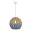 ST LUCE SL1514.523.01 Светильник подвесной ST-Luce Белый/Бежевый,Синий E27 1*40W