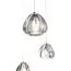 ST LUCE SL6017.101.07 Светильник подвесной ST-Luce Хром/Прозрачный с пузырьками воздуха LED 7*3W 3000K, изображение 4