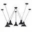 ST LUCE SL1804.403.05 Светильник подвесной ST-Luce Черный/Черный E14 5*60W