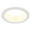 ST LUCE ST755.538.12 Светильник встраиваемый. Белый LED 1*12W 3000K 1 080Lm Ra80 120° IP20 D105xH50 100-240V