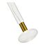 ST LUCE SL6117.213.02 Светильник подвесной ST-Luce Латунь/Золотой, Прозрачный LED 2*3W 3000K, изображение 2