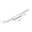 ST LUCE ST666.446.05 Магнитный трековый светильник Черный LED 1*5W 4000K 220Lm Ra>90  IP20 L100xW10xH18 24V, изображение 3