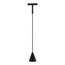 ST LUCE ST689.446.05 Магнитный трековый светильник Черный LED 1*5W 4000K Lm Ra>90 40° IP20 D80xH98 24V, изображение 2